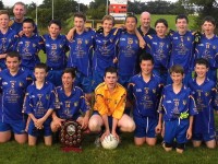 Ballymac U14 team with the Central Region Div 3 Trophy which they won after defeating Ardfert last Monday 4th Aug in the final played at Ballymac Pitch on a scorline of 2 07 to 0 06. Ballymac's Josh O Keeffe also picked up the Man of the Match award.