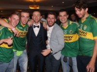 Barry John Keane, at last year's function with Kerry supporters. Photo by Dermot Crean.