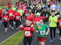 Setting off at the Tralee Valentine 10 Mile Road Race from Tralee Wetlands on Sunday morning. Photo by Dermot Crean