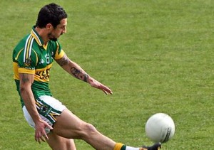 Paul Galvin in action for Kerry. 