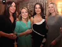 Róisín O'Loughlin, Colleen Hopkins, Clare Daly and Orla Crowley at the KFW Kerry Boutique & Kerry Designer Show in the Ballygarry House Hotel last night. Photo by Dermot Crean