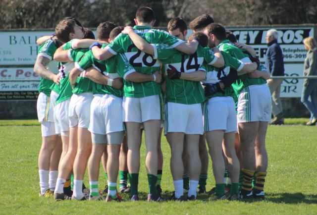 Na Gaeil get ready for round their opening round game against St Pat's. Photo by Gavin O'Connor. 