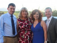 At the Austin Stacks Social in the Ballyroe Heights Hotel were, from left: Denis Ryan, Carmelita Ryan, Fiona O'Connor and Paul O'Connor. Photo by Gavin O'Connor.