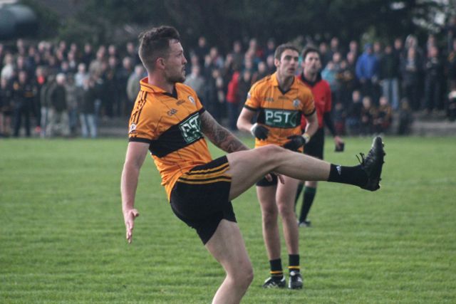 Like in the County League Final, Shane Carroll's performance could be pivotal. Photo by Dermot Crean. 