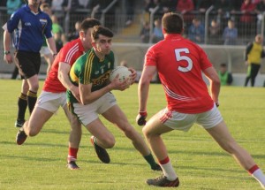 Kerry's, Mark O'Connor, in the 2015 Munster Minor Semi-Final against Cork. Photo by Gavin O'Connor. 