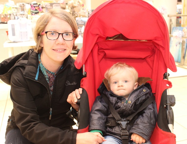 At the  CH Chemist 'Bump, Baby and Toddler' event were from left: Katrina and Ronan Hobbert. Photo by Gavin O'Connor. 
