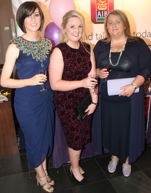 Mairead Flaherty, Siobhan Keane and Mary Roche at the Connect Kerry Lee Strand Women in Business Awards at the Ballyroe Heights Hotel on Friday night. Photo by Dermot Crean