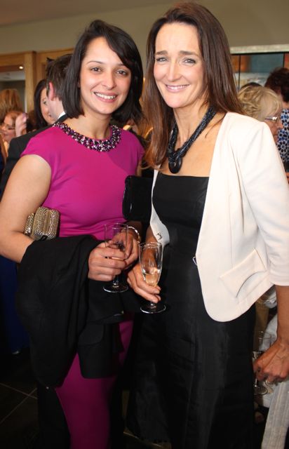 Naomi Foley and Nicola Lynch at the Connect Kerry Lee Strand Women in Business Awards at the Ballyroe Heights Hotel on Friday night. Photo by Dermot Crean