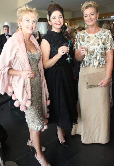 Claire Murphy, Carol Kennelly and Olivia Wall at the Connect Kerry Lee Strand Women in Business Awards at the Ballyroe Heights Hotel on Friday night. Photo by Dermot Crean