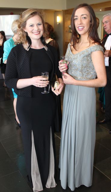 Rosemarie Daly and Niamh McSweeney at the Connect Kerry Lee Strand Women in Business Awards at the Ballyroe Heights Hotel on Friday night. Photo by Dermot Crean