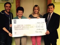 Breda Hits The Jackpot As She Picks Up Cheque For Over €14k