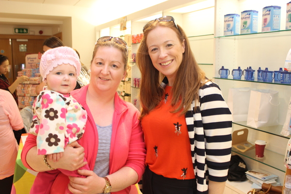 At the  CH Chemist 'Bump, Baby and Toddler' event were from left: Lily and Katrina Hoolihan and Cliodhna Gilroy. Photo by Gavin O'Connor. 