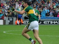 Anthony Maher, celebrates his second half point. Photo by Dermot Crean.
