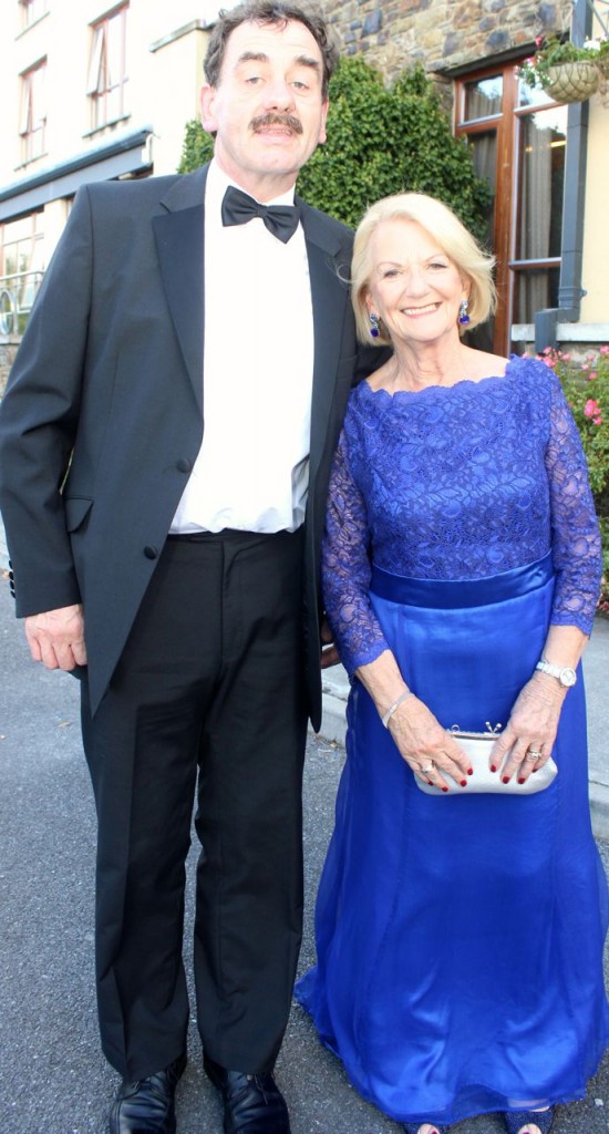 Eugene Hanrahan and Eve Bird who attended the Rose Ball at the Dome on Friday night. Photo by Dermot Crean