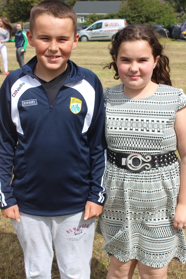 At the Abbydorney Vintage Family Fun Day were, from left: Sean and Amber Shanahan. Photo by Gavin O'Connor.