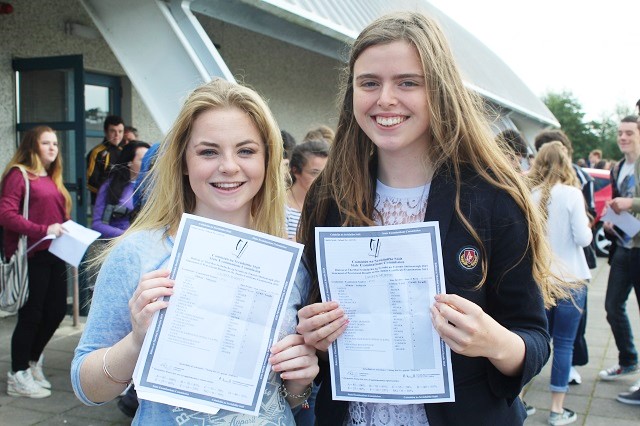 Mercy Mounthawk, students who got 9 A's were: Lauren Barrett and Lauren Murphy. Photo by Gavin O'Connor.