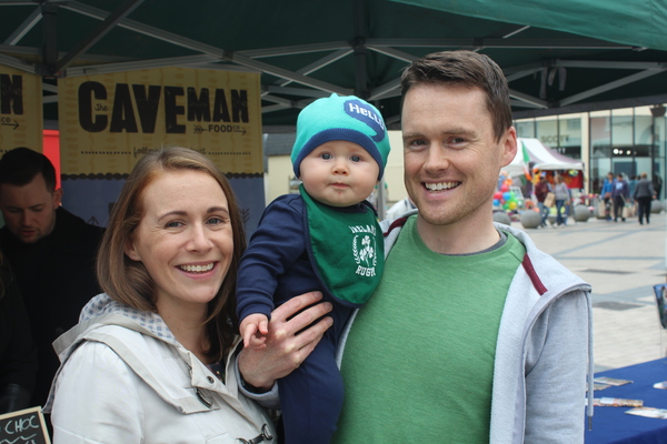 Enjoying Tralee Food Festival in town on Saturday were, from left: Cliodhna, Conor and Tomas Dowling,. Photo by Gavin O'Connor. 