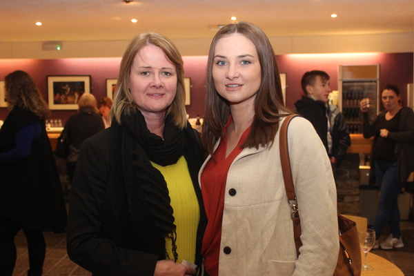 At the Light Opera Society of Tralee production of 'Les Miserables' in the Siamsa Tire were, from left: Ciara and Catherine Walsh. Photo by Gavin O'Connor. 