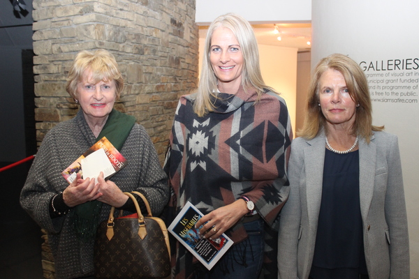 At the Light Opera Society of Tralee production of 'Les Miserables' in the Siamsa Tire were, from left: Eilleen O'Sullivan, Tara Murphy and Cathy O'Connor. Photo by Gavin O'Connor. 
