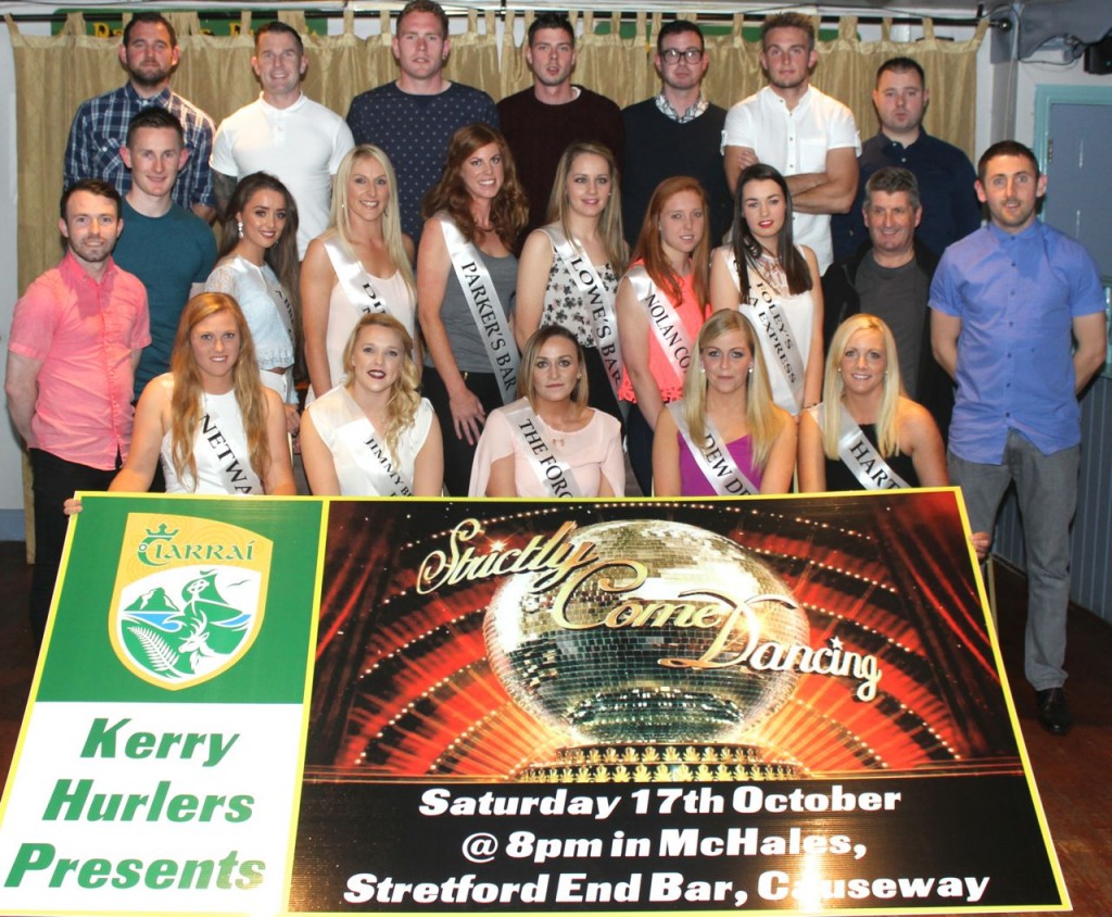 contestants in the Kerry Hurlers Strictly Come Dancing event. Photo by Dermot Crean