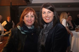 At the Christie Hennessy Festival 'Troubadour Club in the Fels Point Hotel were, from left: Denise Brassil and Meg Doyle. Photo by Gavin O'Connor.
