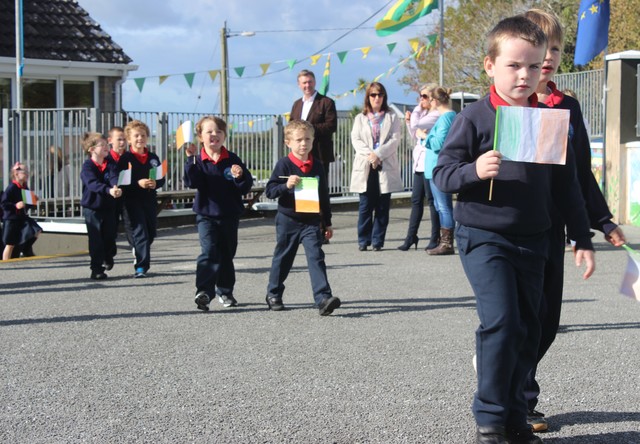 Junior pupils in Listellick. Photo by Gavin O'Connor.