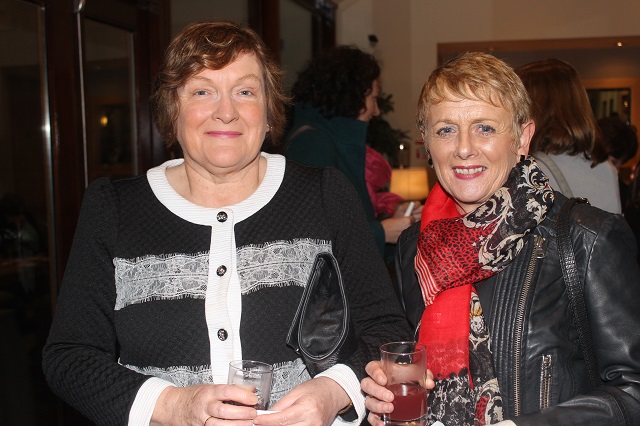 At the Cookery Demonstration in aid of the Ardfert National School were, from left: Bernie Carney and Maryanne Dalaney. Photo by Gavin O'Connor. 