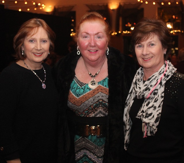 At the IT Tralee St Vincent de Paul in the Ballyroe Heights Hotel were, from left: Phyliss Healy, Dora Counihan and Betty Kelly. Photo by Gavin O'Connor. 