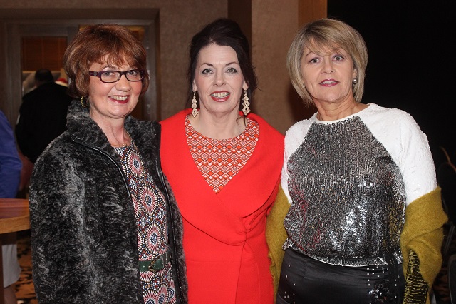 At the IT Tralee St Vincent de Paul in the Ballyroe Heights Hotel were, from left: Joan Hussey, Antoinette O'Mahony and Ina O'Leary. Photo by Gavin O'Connor. 
