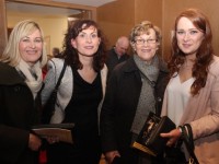 Trish Mulhall, Sharon Mulhall, Ina Mulhall and Katie O'Reilly at the Castlegregory Golf Club Strictly Come Dancing event on Friday night at the Ballyroe Heights Hotel. Photo by Dermot Crean