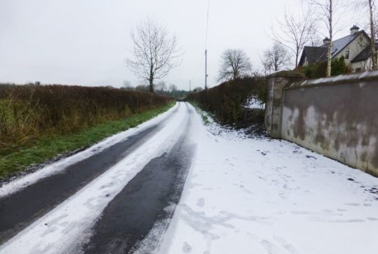 Ice On Roads In Morning Causing Concern For Motorists