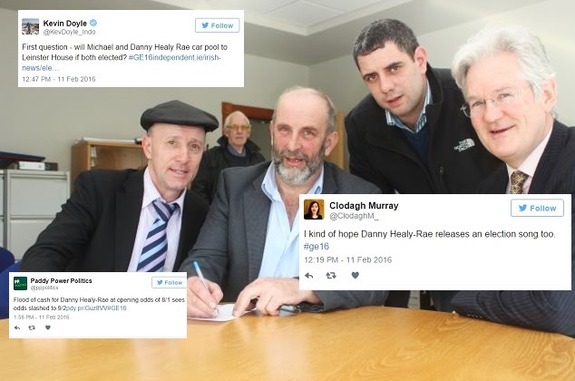 How Twitter Reacted To Danny Healy Rae Entering Election Race