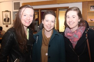 Kate Anne O'Connor, Shelly Culloty and Sarah Luddy at the Tralee Musical Society production of The Beautiful Game. Photo by Gavin O'Connor. 