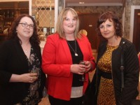 Mairead McNamara, Nora Marie Murphy and Michelle O'Sullivan at the fundraising style night in The Rose Hotel on Thursday night. Photo by Dermot Crean