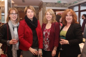 Anna Lynch, Kerrie Davoren, Kate Barry and Pauline Lynch at the fundraising style night in The Rose Hotel on Thursday night. Photo by Dermot Crean