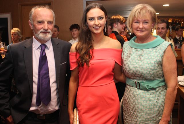Neily, Una and Kathleen O'Connell at the Brookfield College Graduation in Ballyroe Heights Hotel on Thursday night. Photo by Dermot Crean
