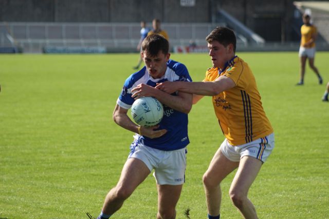Jack Savage is challenged by Sean T Dillon. Photo by Dermot Crean