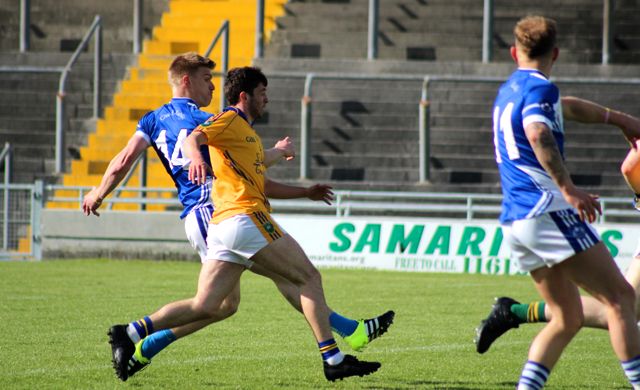 Tommy Walsh fires in Kerins O'Rahillys first goal. Photo by Dermot Crean