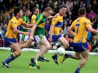 Colm Cooper in action against Clare in this years Munster SFC semi-final in Fitzgerald Stadium. Photo by Gavin O'Connor.