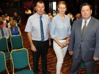 Representing Save Tralee at their second meeting, from left: Dick Boyle, Heather O'Sullivan and Eddie Barrett. Photo by Gavin O'Connor.