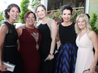 Amy Keller, Anita Brosnan, Laura Brosnan, Maeve and Aileen Leahy at The Rose Hotel before the Rose Ball on Friday evening. Photo by Dermot Crean