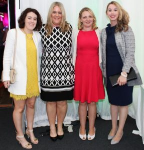 Shirley Belfry, Susan Hickey, Mary O'Riordan and Michelle Quad at The Rose of Tralee Fashion Show. Photo Gavin O'Connor. 