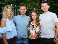 Audrey O'Meara, Sean O'Meara, Lisa McKeon and Ollie McKeon enjoying the festival in town. Photo by Gavin O'Connor.