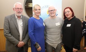 The Ferris Team; Martin, Toireasa, Cianan and Deirdre Ferris at the Family Gameshow in aid of Recovery Haven at Ballyroe Heights Hotel on Friday night. Photo by Dermot Crean