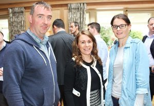 At the launch of the Interreg Entrepreneurial European Region (iEER) Project were, from left: Michael Gleeson, Clíodhna Dowling and Mary Griffin. Photo by Gavin O'Connor. 