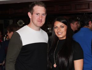 Padraig Boyle (Ballyduff) and Trish Connolly at the Kerry Hurling All-Star Award night. Photo by Gavin O'Connor. 