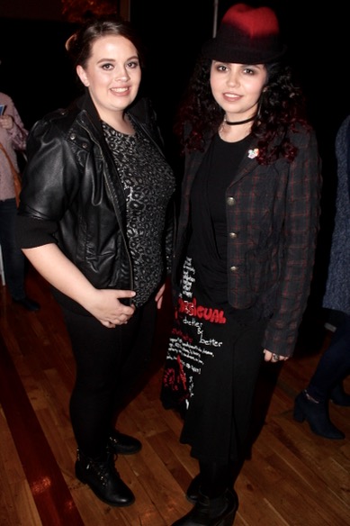 Marie McMahon and Faten Maloudi at the fashion show in aid of St Vincent de Paul at the Ballyroe Heights Hotel on Thursday night. Photo by Dermot Crean