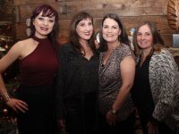 Dee Heaslip, Jean O'Hara, Helena Rusk, Kate Gosney of Kennellys Haven Pharmacy at No.4 On The Square on Saturday night. Photo by Dermot Crean