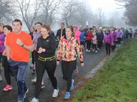 Participants take off at the Park Run in conjunction with Operation Transformation on Saturday morning. Photo by Dermot Crean
