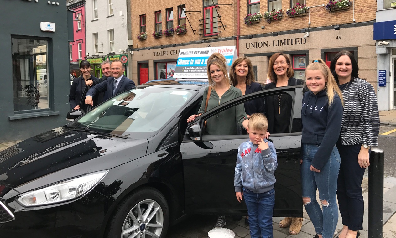 Tommy Takes Home A Ford Focus After Winning Credit Union Car Draw